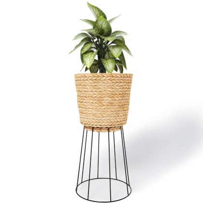 Buy Round Floor Planter - Boho Style - 65 CM - Pert Natural 61242 - in the UK 
