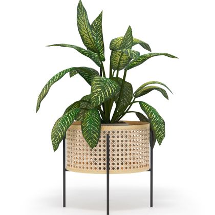 Buy Pot de Sol Rond - Style Boho - Etnica Natural 61243 in the United Kingdom 