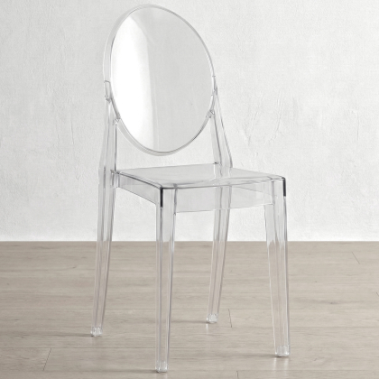 Buy Transparent Dining Chair - Victoire  Transparent 16458 - prices 