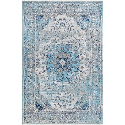 Buy Vintage Oriental Carpet - (290x200 cm) - Kemal Blue 61410 home delivery 