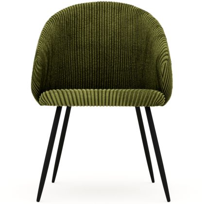 Buy Dining Chair Upholstered in Velvet - Yukon Olive 61449 in the United Kingdom 