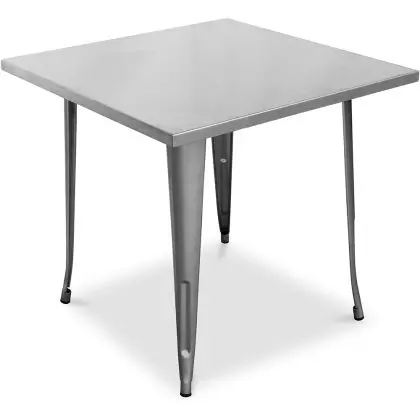 Buy Bistrot Table Metalix - Metal Steel 58359 - prices 