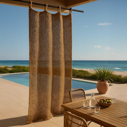 Buy Shade Curtain Awning Coconut Fiber 2.1x1M – 100% Natural Shade Sail Beige 61806 in the United Kingdom 