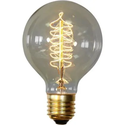 Buy Edison Spiral filaments Bulb Transparent 50779 at MyFaktory 