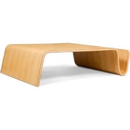 Buy Coffee Table and Magazine Rack Aurora - Big Model - Wood Natural wood 16323 - in the UK 
