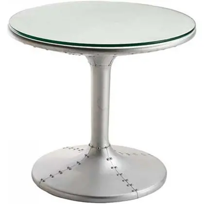 Buy Tulip Aviator Coffee Table - ABS with Aluminium Finish Steel 25804 - prices 