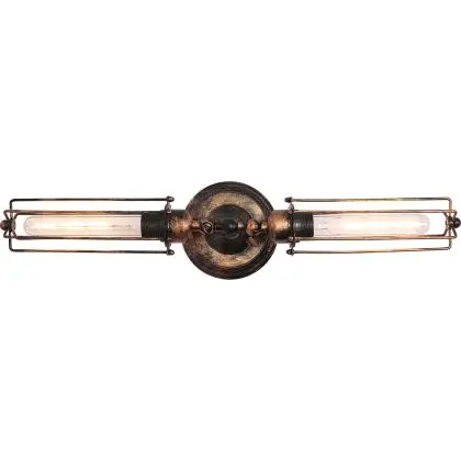Buy Edison Chandelier Straight Wall lamp – Carbon Steel Black 50866 in the United Kingdom 