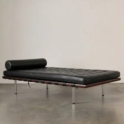 Buy City Daybed - Faux Leather Black 13228 at MyFaktory 