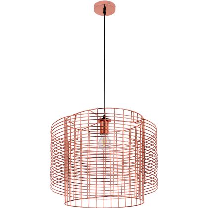 Buy Wire Structure Hanging Lamp Rose Gold 59909 home delivery