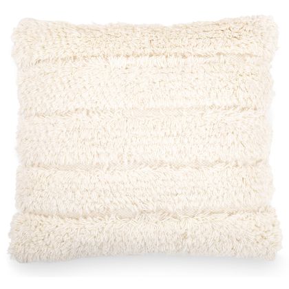 Buy Boho Bali Style Wool Cushion cover + filling - Akasha White 60190 home delivery