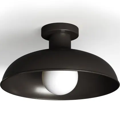 Buy Ceiling Lamp - Black Ceiling Fixture - Sine Black 60678 home delivery