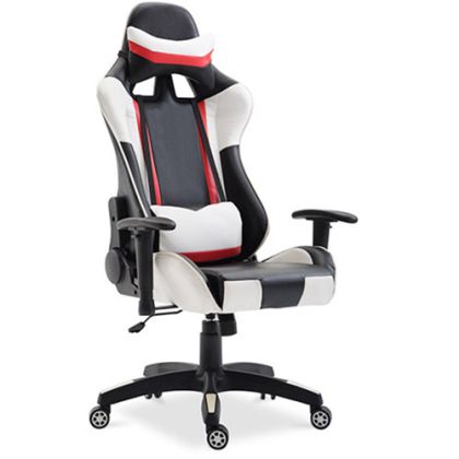 Buy Gaming Desk Chair Reclinable 180º Ergonomic  White 59025 - in the UK