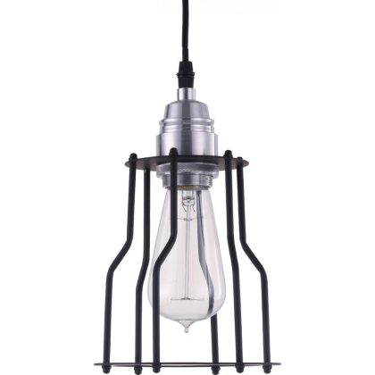Buy Edison Pendant Lamp Cage – Aluminum Black 50867 home delivery