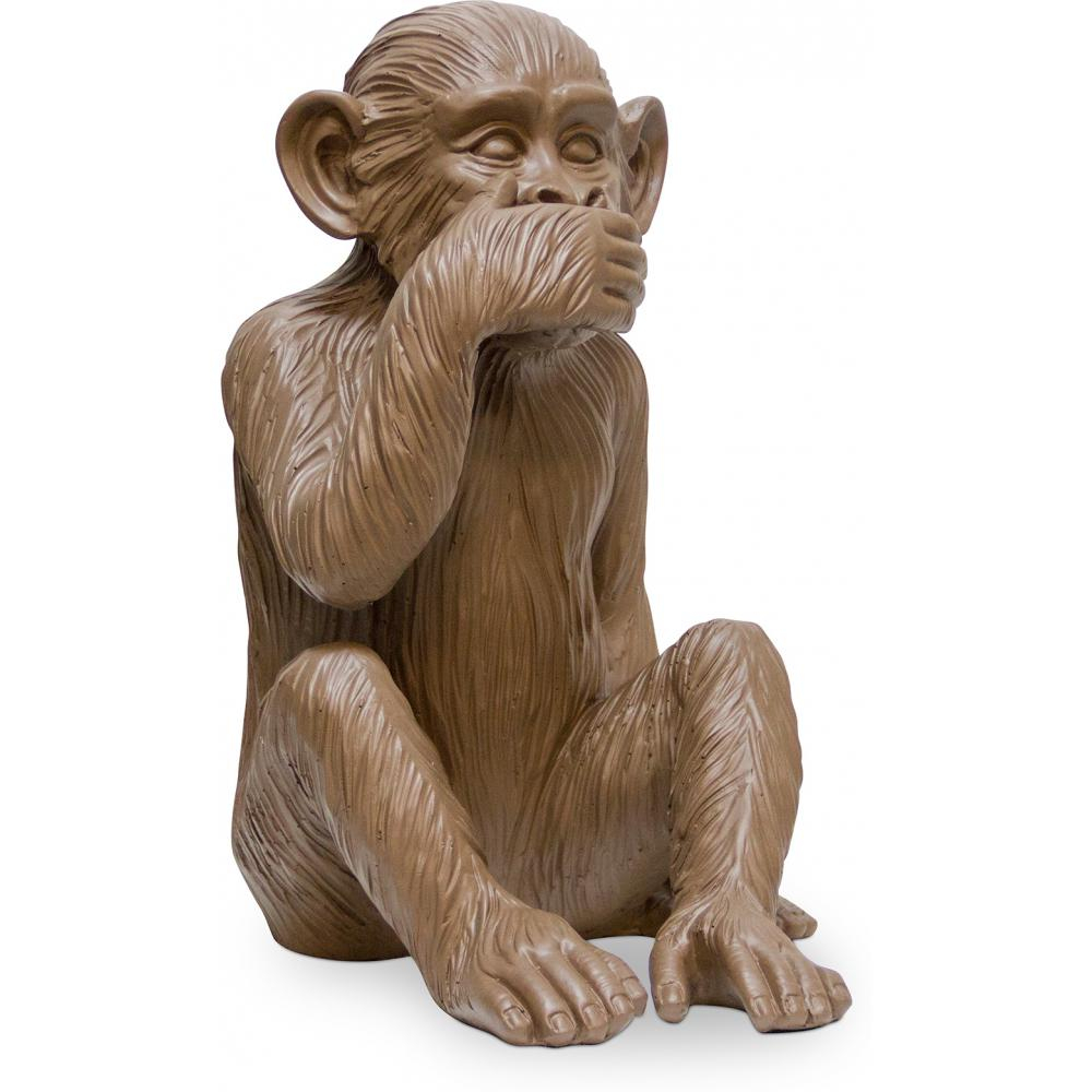 Buy Decorative Design Figure - Silent Monkey - Sense Brown 58448 - in the UK