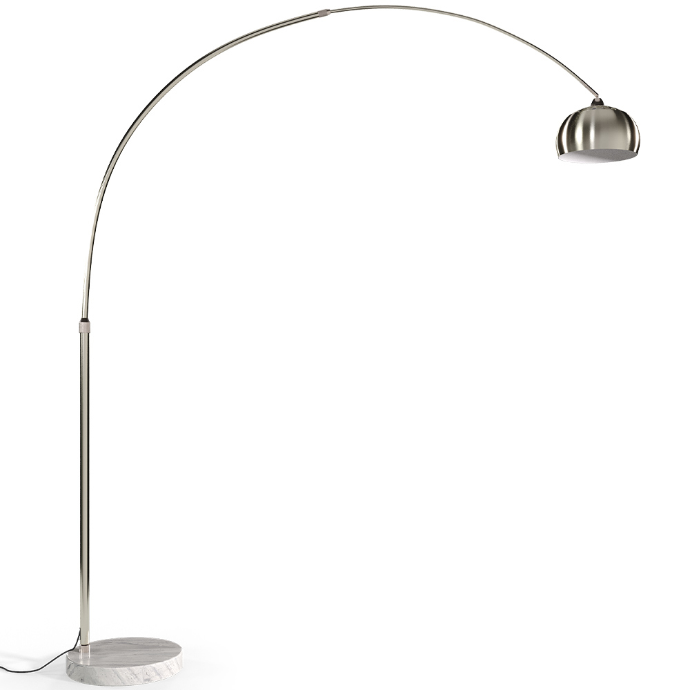  Buy Floor Lamp with Marble Base - Living Room Lamp - Lery White 13693 - in the UK