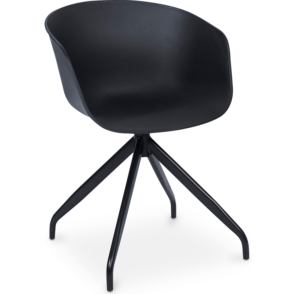  Buy Design Office Chair with Armrests Black 59886 - in the UK