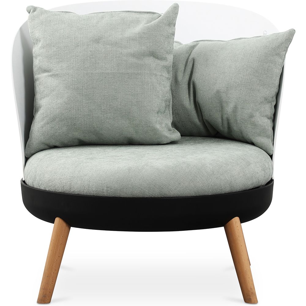  Buy Scandinavian Design Armchair - Shalma Green 59896 - in the UK
