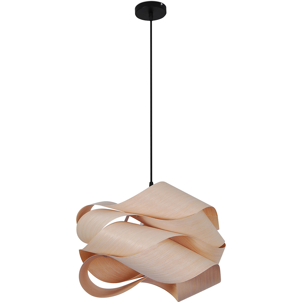  Buy Boho Bali Style Hanging Lamp Natural wood 59906 - in the UK