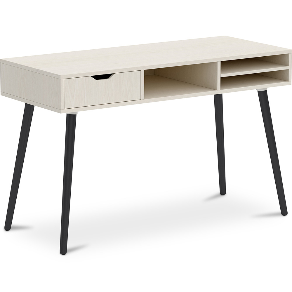  Buy Desk Table Wooden Design Scandinavian Style - Viggo Natural wood 59984 - in the UK