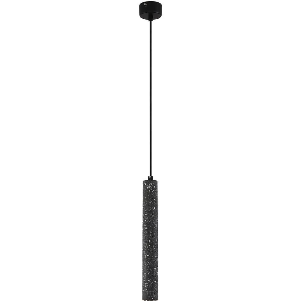  Buy Scandinavian Concrete LED Pendant Lamp (30cm) - Lerq Black 60004 - in the UK