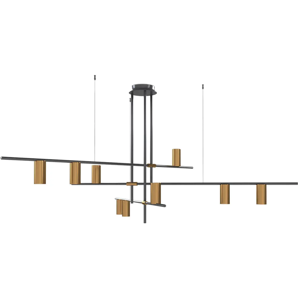  Buy Modern hanging light, metal LEDs - Rela Black 60028 - in the UK