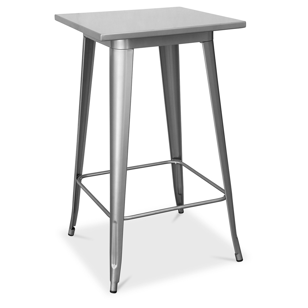  Buy Bar Table Bistrot Metalix industrial Metal - 100cm- New Edition Steel 60127 - in the UK