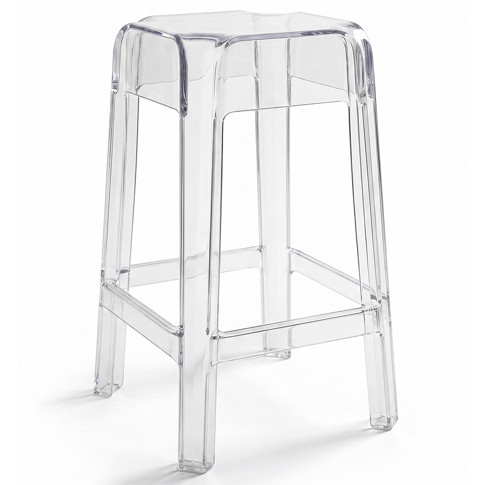  Buy Bar Stool  Victoire- 65cm - Design Transparent Transparent 29573 - in the UK