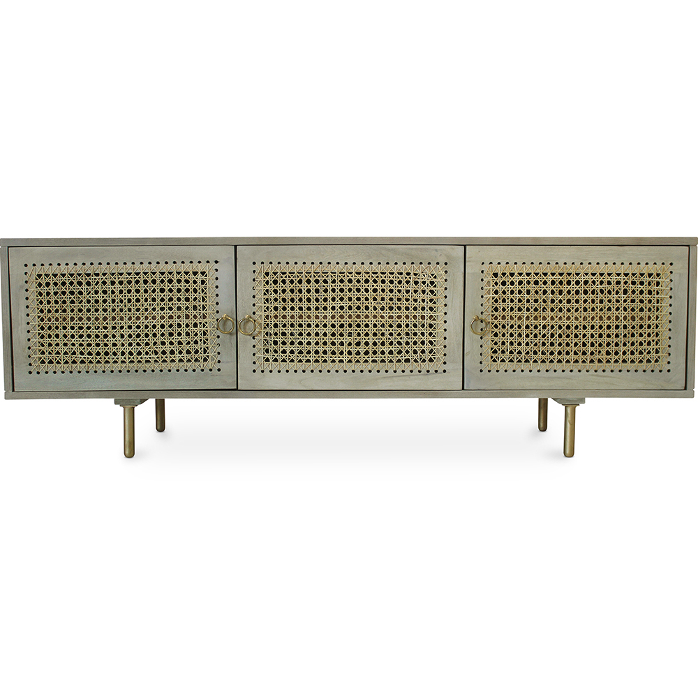  Buy Wooden Sideboard - Vintage TV Cabinet Design - Monay Natural wood 60351 - in the UK
