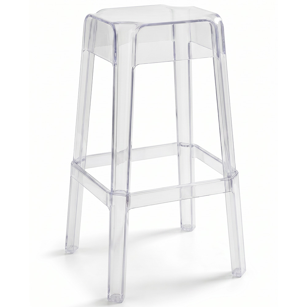  Buy  Bar Stool Victoire - 75cm - Design Transparent Transparent 29571 - in the UK