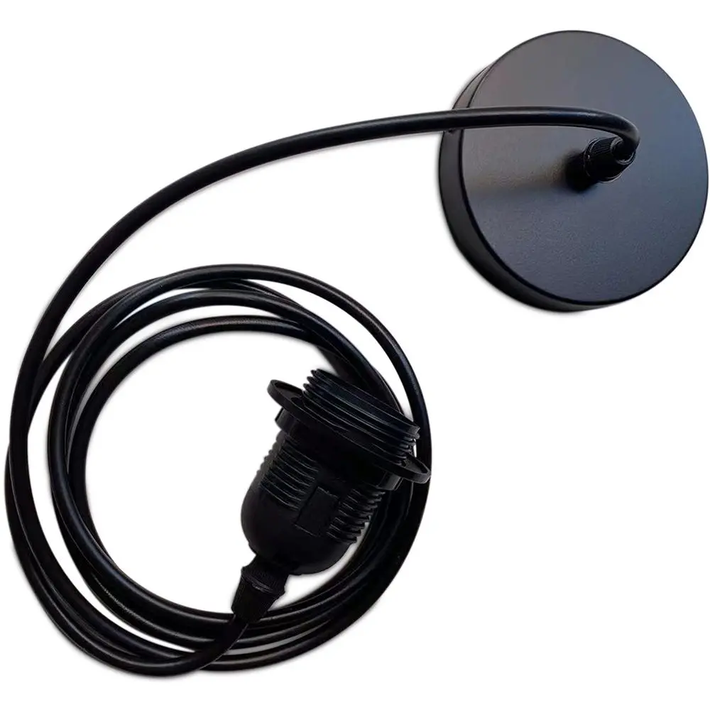  Buy Pendant Lamp Cable - 2 Meters Black 60321 - in the UK