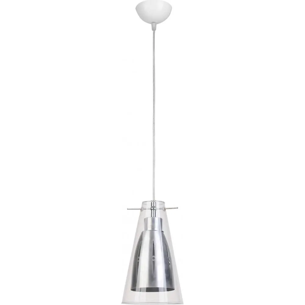  Buy Apollo Pendant lamp - Crystal Steel 58222 - in the UK