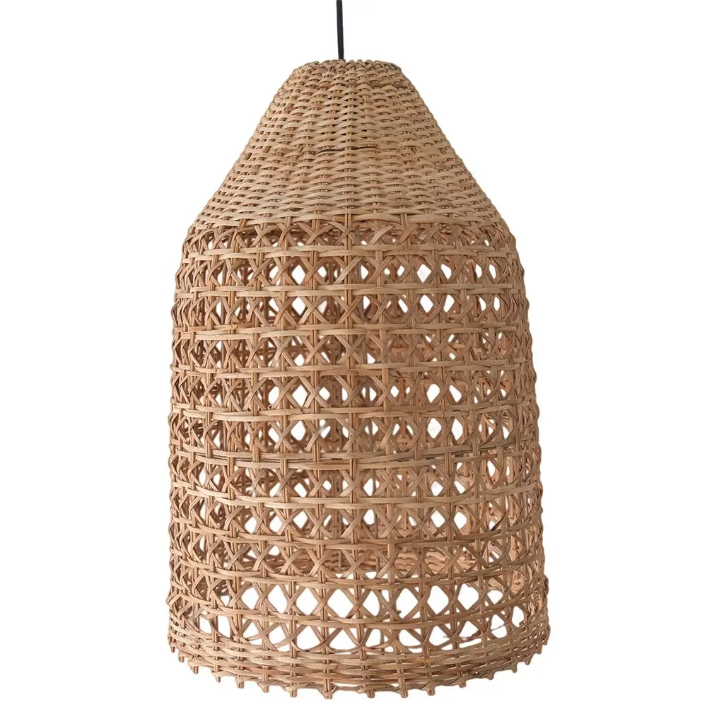  Buy Rattan Pendant Lamp, Boho Bali Style - Grau Natural 60491 - in the UK