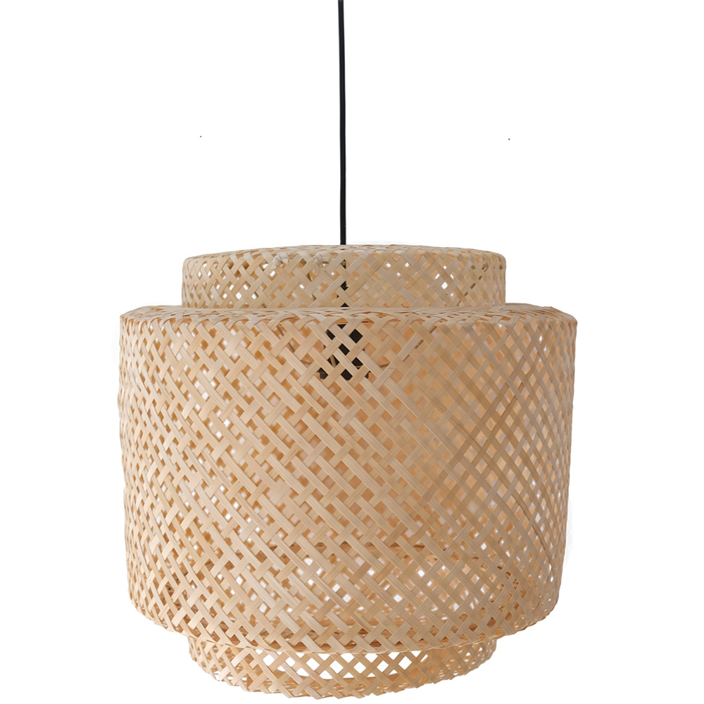  Buy Bamboo Ceiling Lamp, Boho Bali Style - Lorna Natural 60493 - in the UK