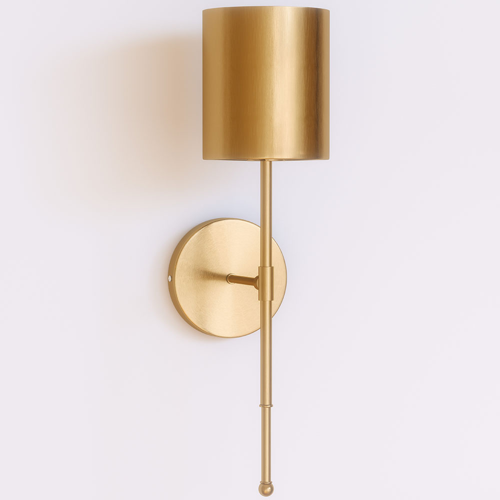  Buy Lamp Wall Light - LED Gold Metal - Fiya Gold 60521 - in the UK