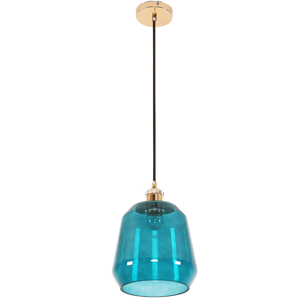  Buy Amaia pendant lamp - Crystal and metal Blue 60530 - in the UK
