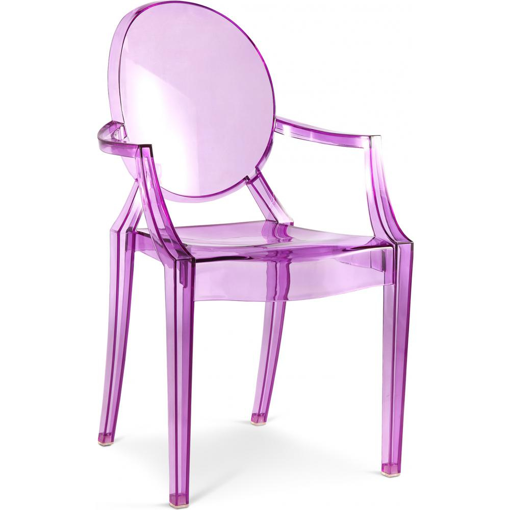 Buy  Children Armchair  Louis King Design Transparent Purple transparent 54010 - in the UK