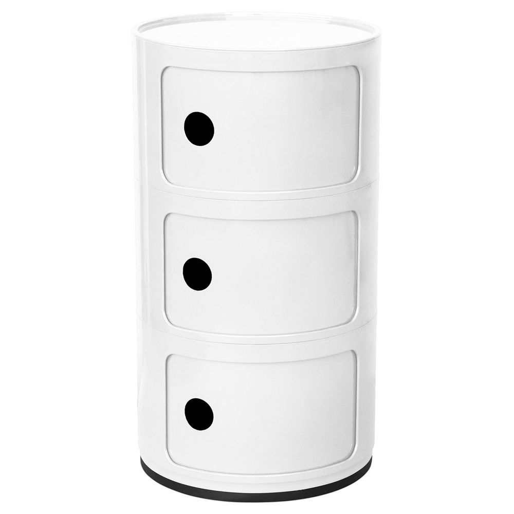  Buy Storage Container - 3 Drawers - New Bili 3 White 60607 - in the UK