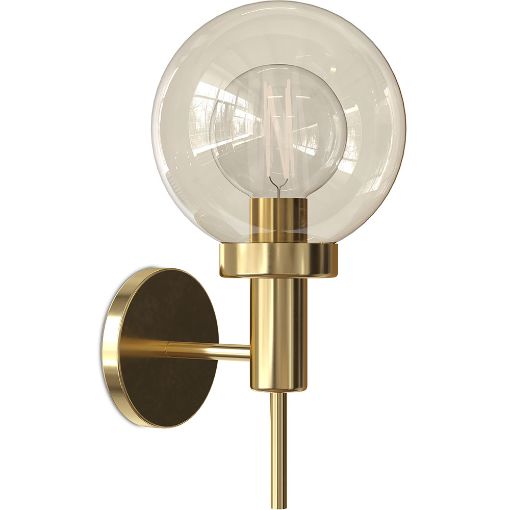  Buy Golden Wall Lamp - Sconce - Reine Aged Gold 60665 - in the UK