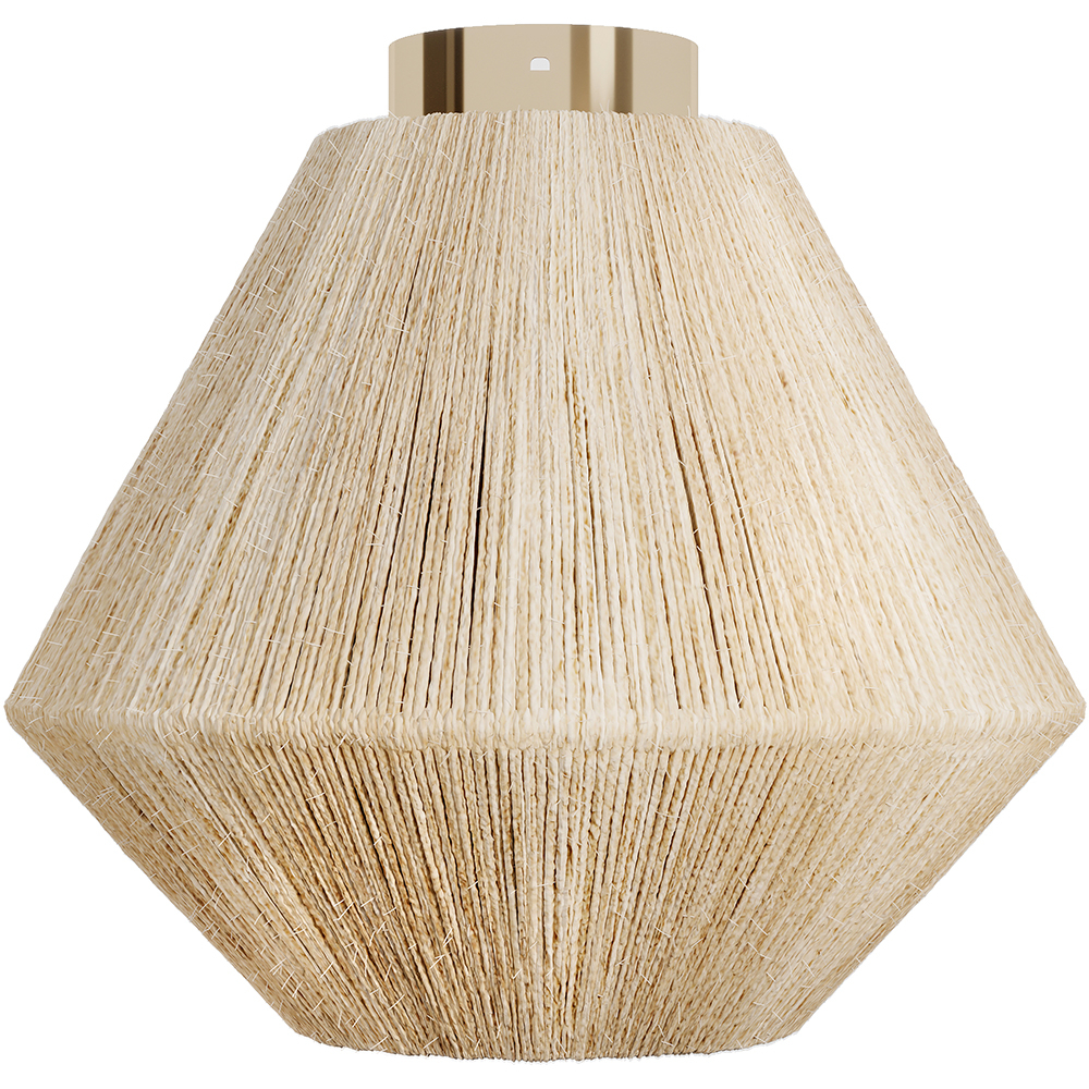  Buy Ceiling Lamp - Boho Bali Ceiling Light - Memu Aged Gold 60679 - in the UK