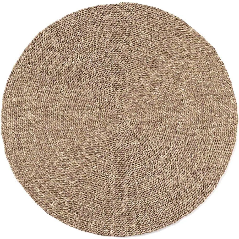  Buy Round Jute Rug - Boho Bali - 120 CM - Jenón Natural 61087 - in the UK