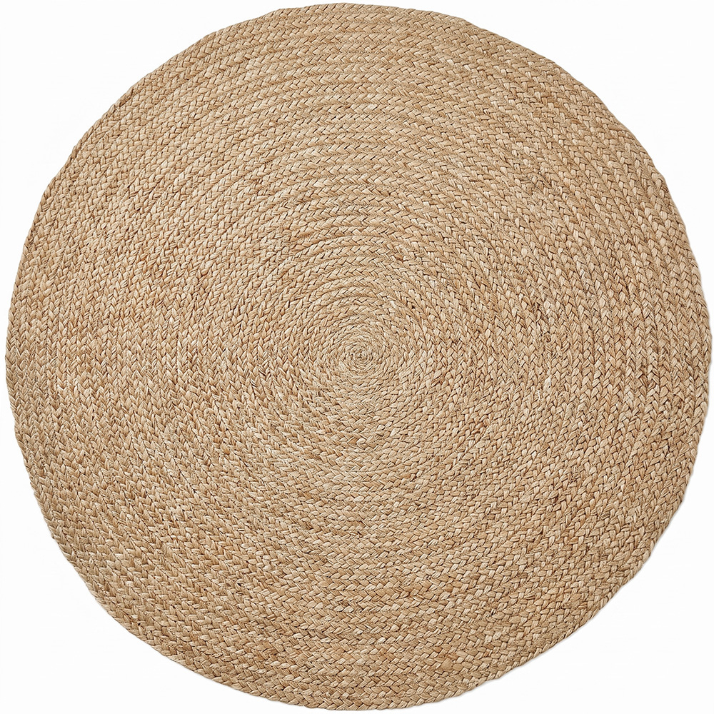  Buy Round Jute Rug - Boho Bali - 150 CM - Jenón Natural 61088 - in the UK
