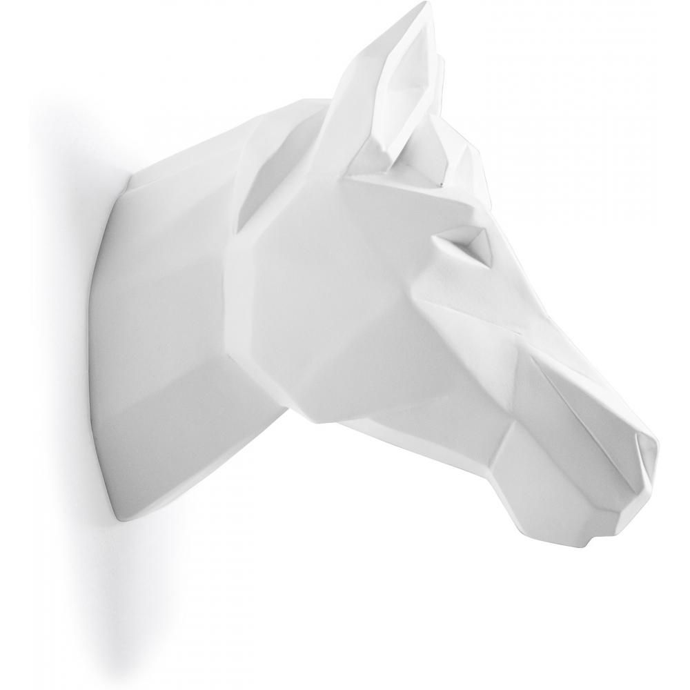  Buy Origami Horse Head - Resin White 58957 - in the UK