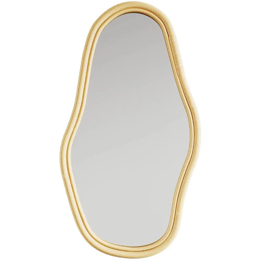  Buy Wall Mirror in Rattan - 71 CM - Verai Natural 61227 - in the UK