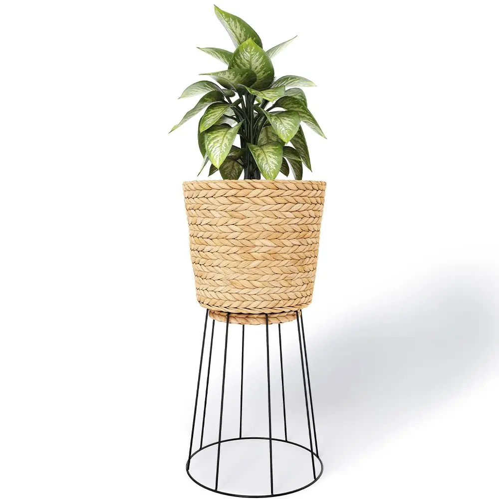  Buy Round Floor Planter - Boho Style - 65 CM - Pert Natural 61242 - in the UK