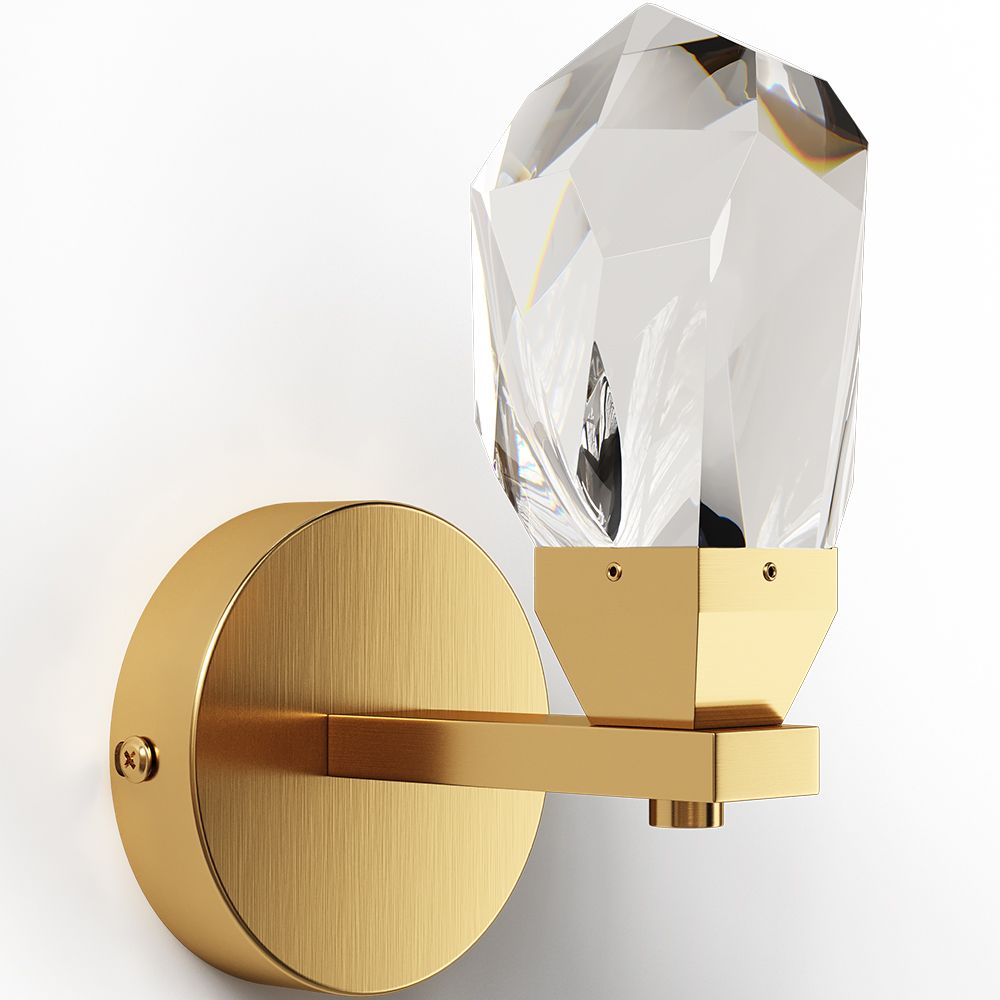  Buy Golden Wall Sconce - Petra Gold 61258 - in the UK