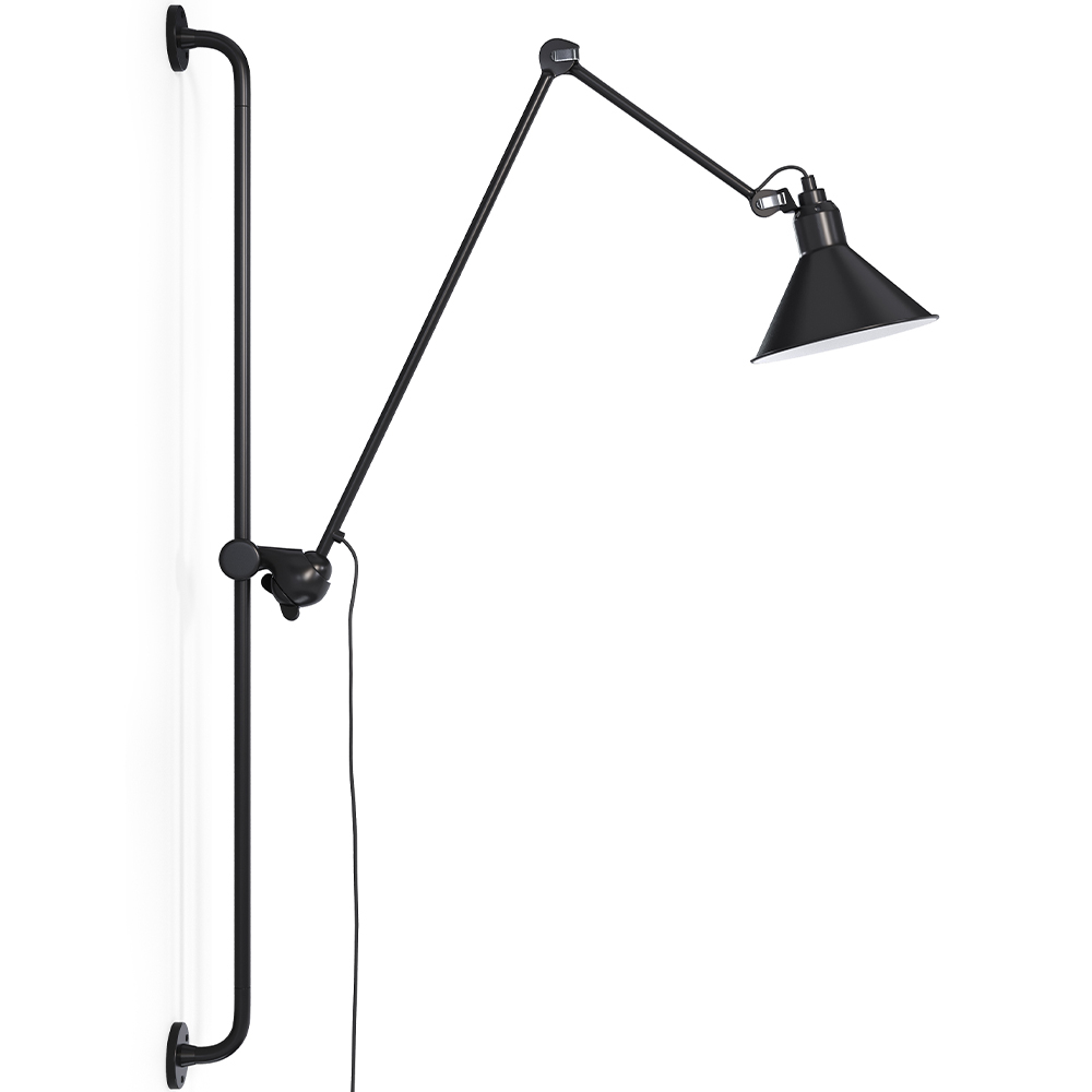  Buy Adjustable Wall-Mounted Flex Lamp - Gued Black 61265 - in the UK