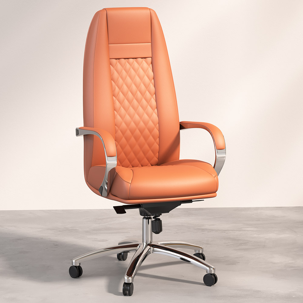  Buy Ergonomic Office Chair with Wheels and Armrests - Studio Brown 61282 - in the UK