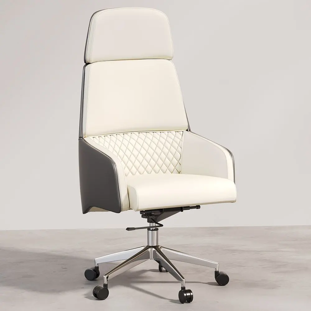  Buy Ergonomic Office Chair with Wheels and Armrests - Vista White 61283 - in the UK