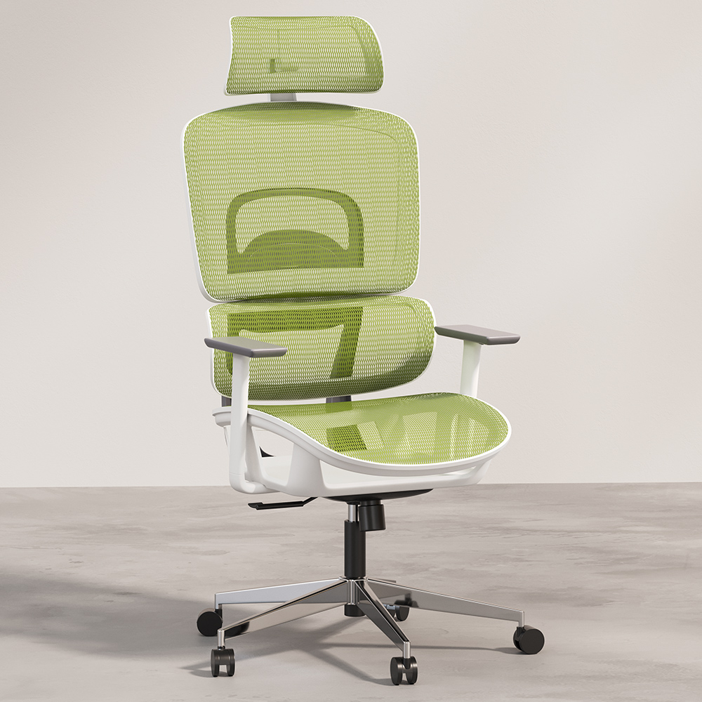  Buy Ergonomic Office Chair with Wheels and Armrests - Techas Green 61281 - in the UK