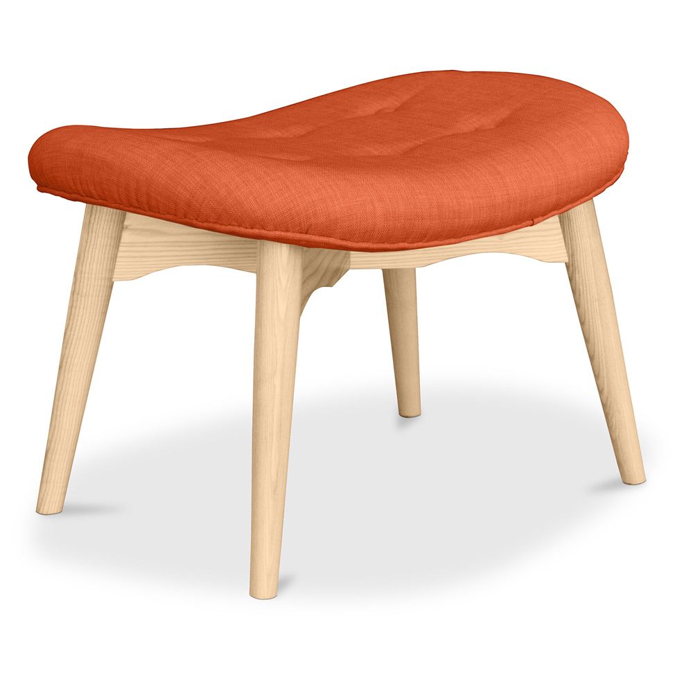  Buy Contor Ottoman - Scandinavian Design Orange 59019 - in the UK